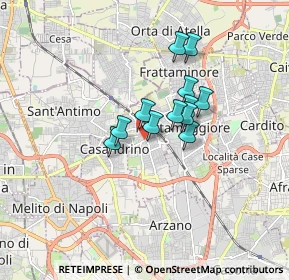 Mappa Via Armando Diaz, 80028 Grumo Nevano NA, Italia (1.21667)