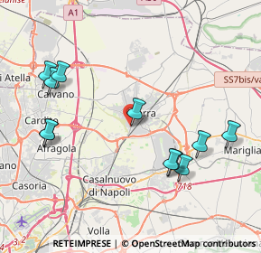 Mappa Via F. de Pinedo, 80011 Acerra NA, Italia (4.75182)