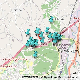 Mappa Contrada caselle, 83100 Avellino AV, Italia (0.71481)