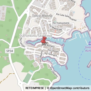 Mappa Via Lepanto, 4, 07040 Stintino, Sassari (Sardegna)