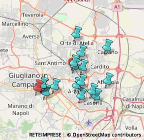 Mappa Piazza Niccolò Capasso, 80028 Grumo Nevano NA, Italia (3.25353)