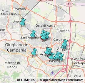 Mappa Piazza Niccolò Capasso, 80028 Grumo Nevano NA, Italia (3.26)