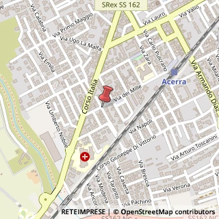 Mappa Via Enrico De Nicola, 9, 80011 Acerra, Napoli (Campania)