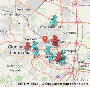 Mappa Via Padre Giacinto Mario Ruggiero, 80028 Grumo Nevano NA, Italia (3.39615)