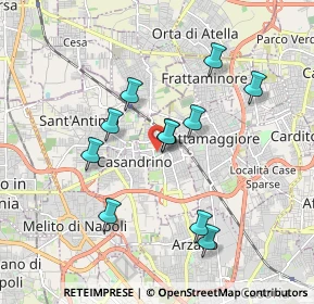 Mappa Via Padre Giacinto Mario Ruggiero, 80028 Grumo Nevano NA, Italia (1.76273)