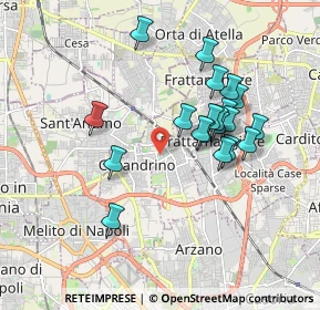 Mappa Via Padre Giacinto Mario Ruggiero, 80028 Grumo Nevano NA, Italia (1.751)