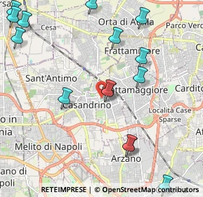 Mappa Via Padre Giacinto Mario Ruggiero, 80028 Grumo Nevano NA, Italia (2.812)