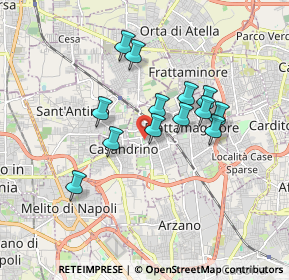 Mappa Via Padre Giacinto Mario Ruggiero, 80028 Grumo Nevano NA, Italia (1.54077)