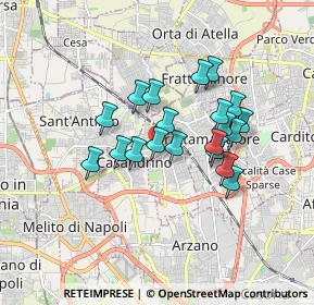 Mappa Via Padre Giacinto Mario Ruggiero, 80028 Grumo Nevano NA, Italia (1.47)