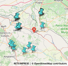 Mappa Unnamed Road, 85026 Palazzo San Gervasio PZ, Italia (19.598)