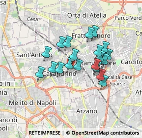 Mappa Via Arno, 80028 Grumo Nevano NA, Italia (1.447)