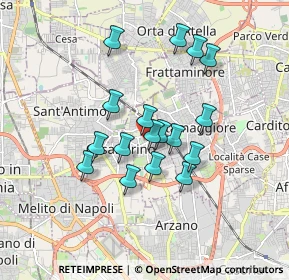 Mappa Via Arno, 80028 Grumo Nevano NA, Italia (1.53765)