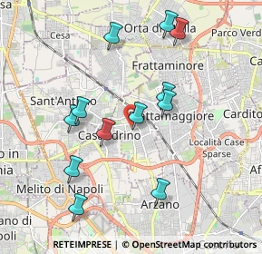 Mappa Via Arno, 80028 Grumo Nevano NA, Italia (2.03667)