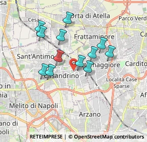 Mappa Via Arno, 80028 Grumo Nevano NA, Italia (1.6575)