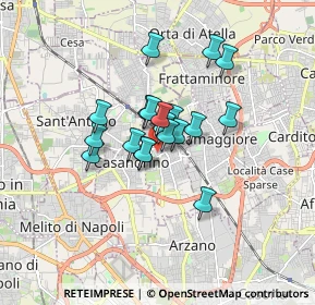 Mappa Via Arno, 80028 Grumo Nevano NA, Italia (1.20105)