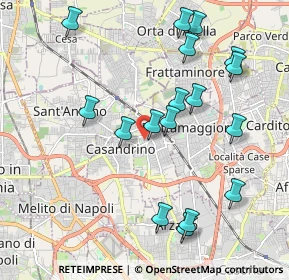 Mappa Via Arno, 80028 Grumo Nevano NA, Italia (2.28235)