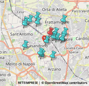 Mappa Via Arno, 80028 Grumo Nevano NA, Italia (1.60722)