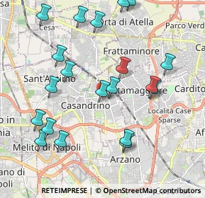 Mappa Via Arno, 80028 Grumo Nevano NA, Italia (2.4015)