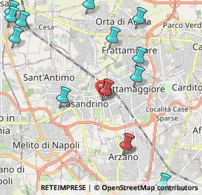 Mappa Via Arno, 80028 Grumo Nevano NA, Italia (2.81067)
