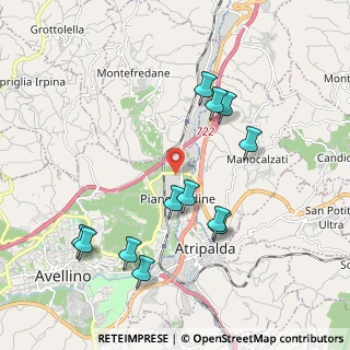 Mappa Via Consortile Nucleo Industriale, 83100 Avellino AV, Italia (2.20833)