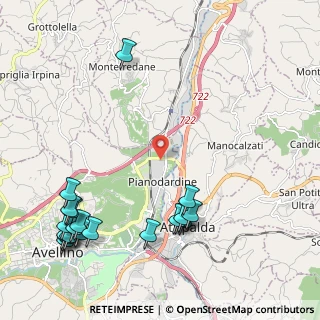 Mappa Via Consortile Nucleo Industriale, 83100 Avellino AV, Italia (3.0535)