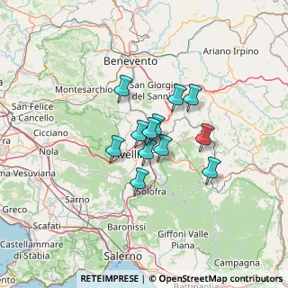 Mappa Via Consortile Nucleo Industriale, 83100 Avellino AV, Italia (9.28167)