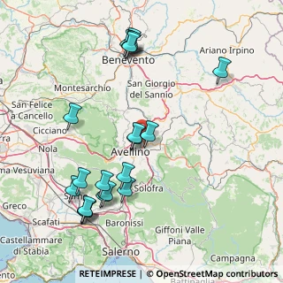 Mappa Via Consortile Nucleo Industriale, 83100 Avellino AV, Italia (19.022)