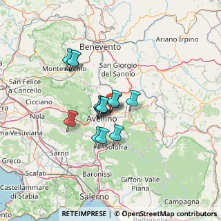 Mappa Via Consortile Nucleo Industriale, 83100 Avellino AV, Italia (10.06214)
