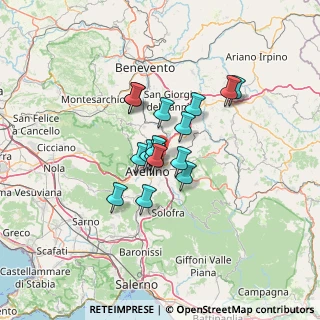 Mappa Via Consortile Nucleo Industriale, 83100 Avellino AV, Italia (9.66)