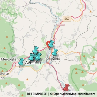 Mappa Via Consortile Nucleo Industriale, 83100 Avellino AV, Italia (4.05636)