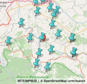Mappa Contrada Monti, 83052 Paternopoli AV, Italia (9.67)