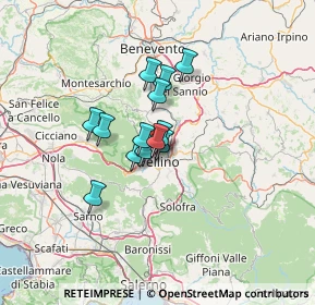 Mappa SP 165, 83100 Avellino AV, Italia (8.93231)