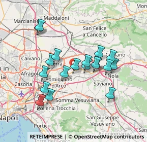 Mappa Via Sant'Euclione, 80031 Brusciano NA, Italia (6.91211)