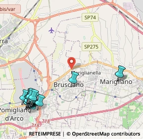 Mappa Via Sant'Euclione, 80031 Brusciano NA, Italia (3.183)