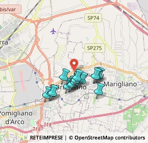 Mappa Via Sant'Euclione, 80031 Brusciano NA, Italia (1.43267)