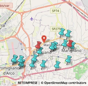 Mappa Via Sant'Euclione, 80031 Brusciano NA, Italia (2.3505)