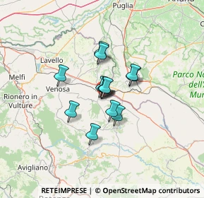 Mappa Vicolo Caprone, 85026 Palazzo San Gervasio PZ, Italia (8.14308)