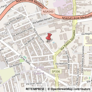Mappa Via Enrico Fermi, 3, 80024 Cardito, Napoli (Campania)