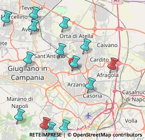 Mappa Corso Giuseppe Garibaldi, 80028 Grumo Nevano NA, Italia (6.01)