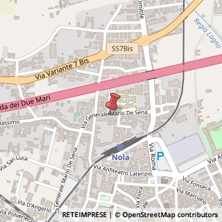 Mappa Via de Sena, 134, 80035 Nola, Napoli (Campania)