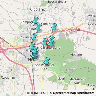 Mappa Via Martin Luther King, 80032 Casamarciano NA, Italia (1.49071)