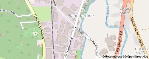 Mappa Avellino