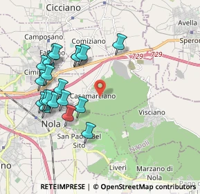 Mappa Via Nuova S. Clemente, 80035 Nola NA, Italia (2.135)