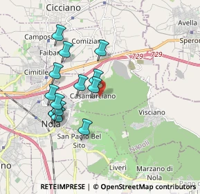 Mappa Via Nuova S. Clemente, 80035 Nola NA, Italia (1.825)