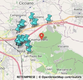 Mappa Via Nuova S. Clemente, 80035 Nola NA, Italia (2.205)