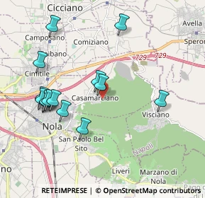 Mappa Via Nuova S. Clemente, 80035 Nola NA, Italia (2.17857)