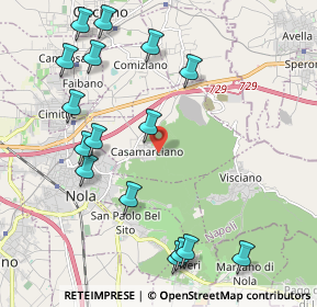 Mappa Via Nuova S. Clemente, 80035 Nola NA, Italia (2.59625)