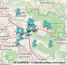 Mappa Via Nuova S. Clemente, 80035 Nola NA, Italia (6.16125)