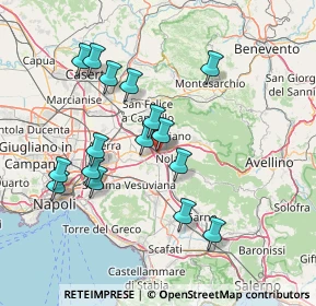 Mappa Via Croce del Papa, 80035 Nola NA, Italia (15.2325)