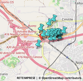 Mappa Via Croce del Papa, 80035 Nola NA, Italia (0.6065)